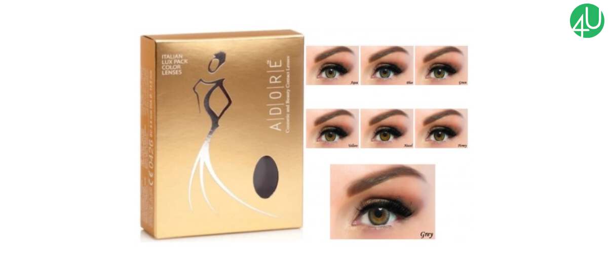 Квартальні кольорові лінзи Adore Bi-Tone